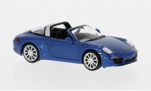 Porsche 911 1/87 Minichamps Targa blau 1:87 modellautos