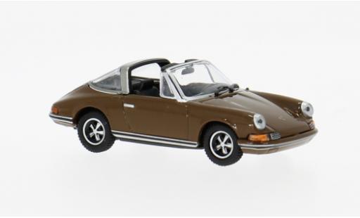 Porsche 911 1/87 Minichamps Targa braun 1972 1:87 modellautos