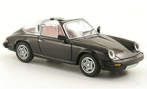 Porsche 911 Targa 1/87 Brekina (G-Reihe) schwarz modellautos