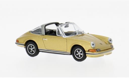 Porsche 911 1/87 Minichamps Targa gold 1972 1:87 modellautos