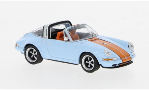 Porsche 911 1/64 Pop Race Targa Sing blau 1:64 modellautos