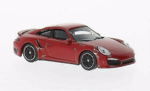 Porsche 911 Turbo 1/64 Schuco rot modellautos