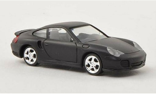 Porsche 911 Turbo 1/87 Herpa matt-schwarz modellautos