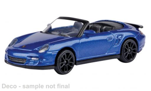Porsche 911 1/43 Motormax Turbo blau 1:43 modellautos