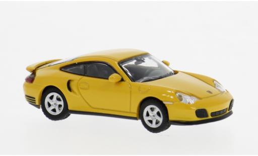 Porsche 911 1/87 Minichamps Turbo gelb 1:87 modellautos