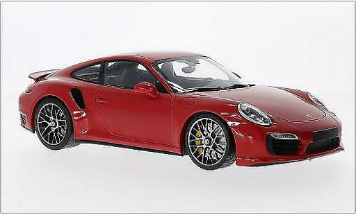 Porsche 911 Turbo S 1/18 Minichamps rot 2013 modellautos