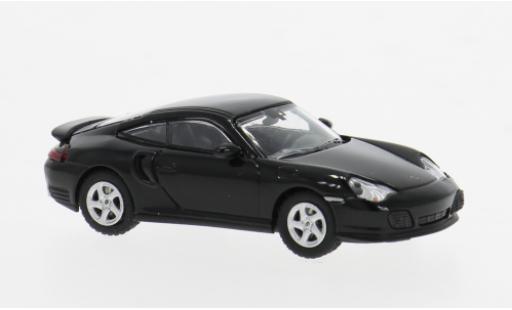 Porsche 996 Turbo 1/87 Minichamps 911 schwarz 2000 1:87 modellautos