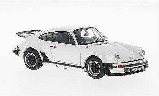 Porsche 911 Turbo 1/43 Kyosho weiss 1975 modellautos