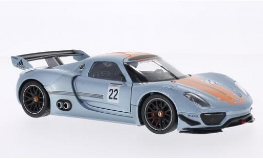 Modellautos Porsche 918 1/24 Welly RSR #22 1:24 Porsche 918 1/24 Welly RSR #22 1:24 modellautos