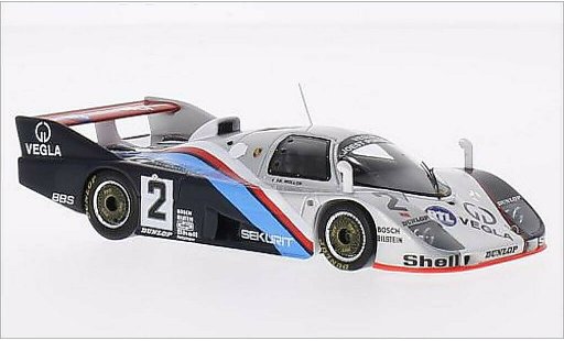 Porsche 936 1982 1/43 Spark J RHD No.2 Vegla DRM modellautos