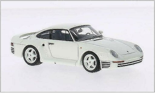 Porsche 959 S 1/43 Spark S weiss modellautos