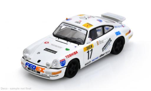 Porsche 964 1/43 Spark Carrera 2 24h Spa 1991 #17 H.Grohs/Davit 1:43