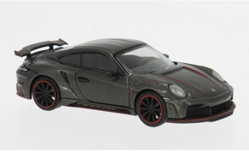Porsche 992 S 1/64 Pop Race tinger GTR carbon/rot 1:64 modellautos