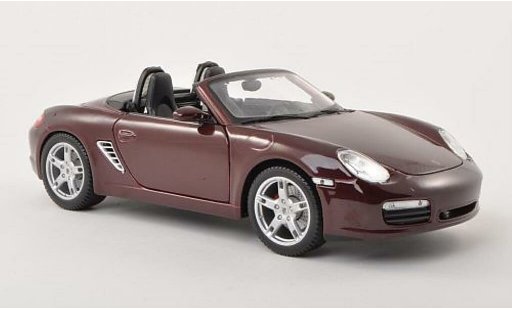Porsche 718 S 1/18 Maisto rot 2005 modellautos