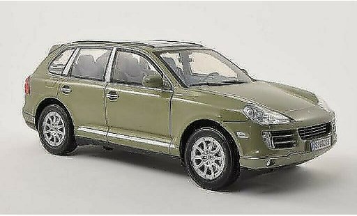 Porsche Cayenne Base 1/18 Motormax (9PA) grau-gr&Atilde;&frac14;n 2008 modellautos