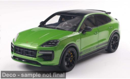 Modellautos Porsche Cayenne Turbo GT gr&Atilde;&frac14;n 2024 1/18 Solido