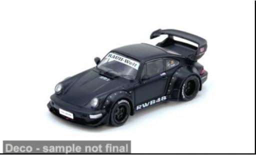 Porsche 964 RWB 1/64 INNO64 schwarz 1:64 modellautos