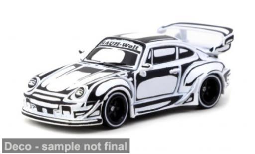 Porsche 993 RWB 1/64 Tarmac Works silber 1:64 modellautos