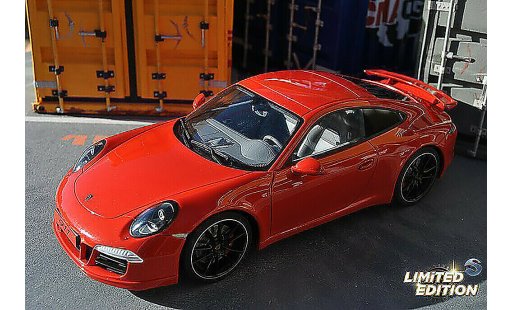 Porsche 911 S 1/18 GT Spirit Carrera AEROKIT CUP rot modellautos