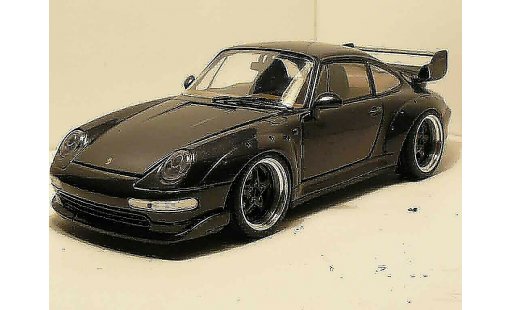 Porsche 911 GT2 1/18 Ut Models titanium grau jantes a deport modellautos