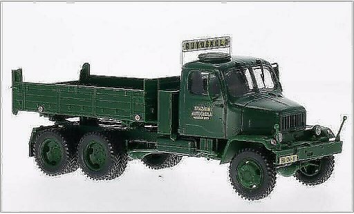 Praga V3S Pritsche 1/43 Abrex Autoskola matt-gr&Atilde;&frac14;n modellautos