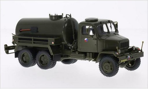 Praga V3S Tankwagen 1/43 Abrex Tank Fekalni vuz (Cesspit Emptier) tschechische Armee matt-gr&Atilde;&frac14;n modellautos