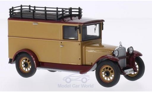 Modellautos Mercedes L1000 1/43 Premium ClassiXXs Express Kasten braun mit Gepäckträger Mercedes L1000 1/43 Premium ClassiXXs Express Kasten braun mit Gepäckträger modellautos