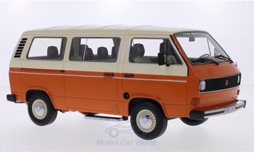Volkswagen T3 B 1/18 Premium ClassiXXs Bus orange/beige modellautos