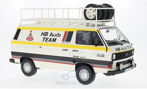 Volkswagen T3 B 1/18 Premium ClassiXXs HB Audi Team 1980 Kastenwagen modellautos