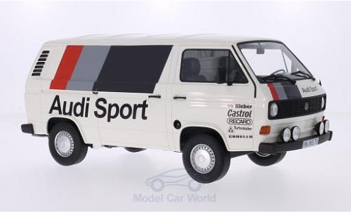 Volkswagen T3 A 1/18 Premium ClassiXXs Kasten Audi Sport 1980 modellautos