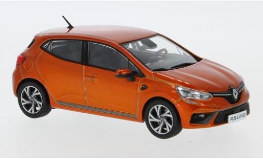 Renault Clio 1/43 Premium X RS Line mettalic orange 2019 modellautos