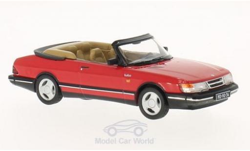 Modellautos Saab 900 Turbo 1/43 Premium X Turbo Cabriolet rot 1991 Saab 900 Turbo 1/43 Premium X Turbo Cabriolet rot 1991 modellautos