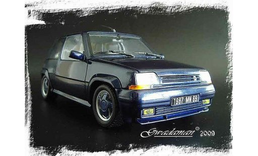 Renault 5 Alain Oreille 1/18 Norev GT Turbo serie limitee modellautos