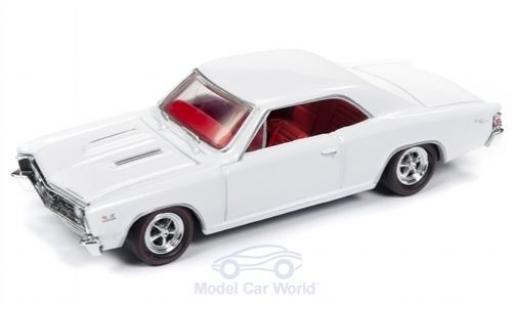 Chevrolet Chevelle 1/64 Racing Champions SS weiss 1967 modellautos