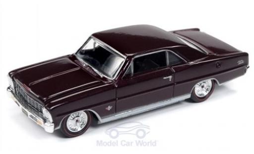 Chevrolet Nova 1/64 Racing Champions SS rot 1966 modellautos