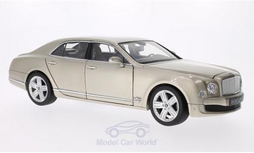 Modellautos Bentley Mulsanne 1/18 Rastar mettalic beige Bentley Mulsanne 1/18 Rastar mettalic beige modellautos