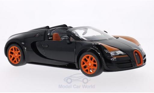 Modellautos Bugatti Veyron Grand Sport 1/18 Rastar 16.4 Grand Sport Vitesse schwarz/orange Bugatti Veyron Grand Sport 1/18 Rastar 16.4 Grand Sport Vitesse schwarz/orange modellautos