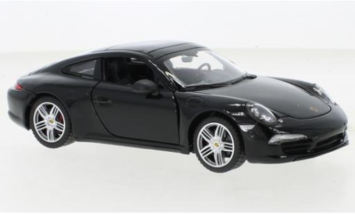 Porsche 911 1/24 Rastar Carrera S schwarz modellautos