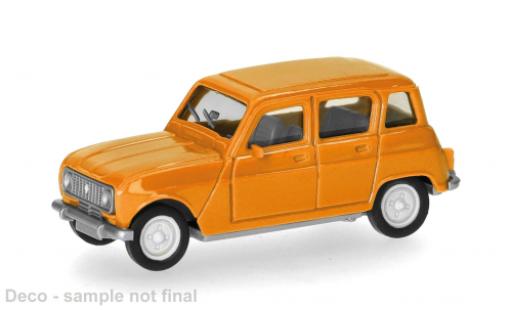 Renault 4 1/87 Herpa orange 1:87 modellautos