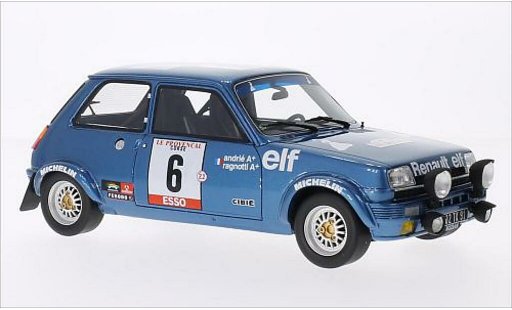 Renault 5 Alpine 1/18 Ottomobile Gruppe 2 No.6 Gitanes Tour de Corse 1979 modellautos