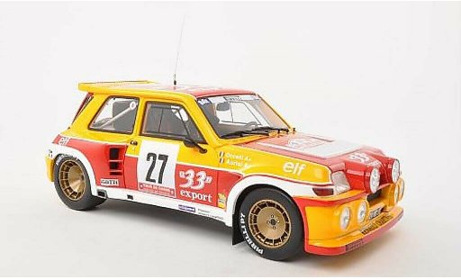 Renault 5 Maxi Turbo 1/18 Ottomobile No.27 Export 33 Tour de Corse 198 /B.Occelli modellautos