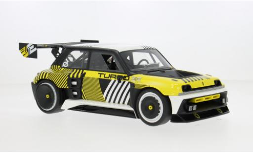 Renault 5 1/18 Ottomobile Turbo 3E E-Tech gelb/schwarz 2024 1:18 modellautos