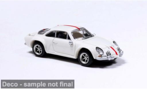 Modellautos Alpine A110 Renault weiss/rot 1970 1/87 Brekina