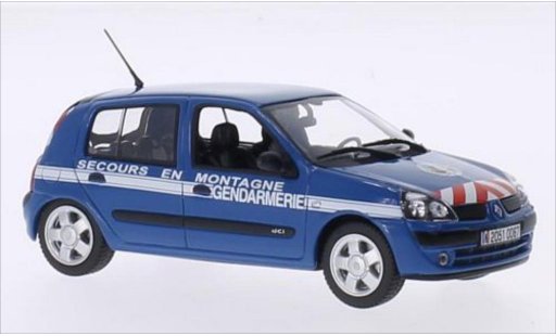 Renault Clio RS 1/43 Norev Gendarmerie Secours en Montagne 2003 modellautos