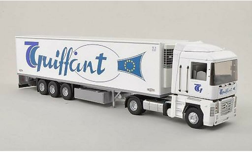 Renault Magnum Base 1/43 Eligor 4 Transports Guiffant Kuhlkoffer-SZ modellautos