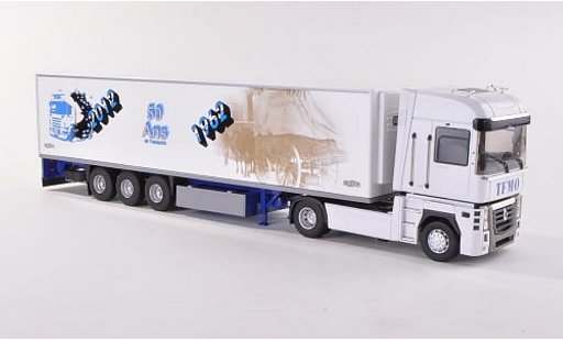Renault Magnum Base 1/43 Eligor Chereau TFMO Kuhlkoffer-SZ 2008 modellautos