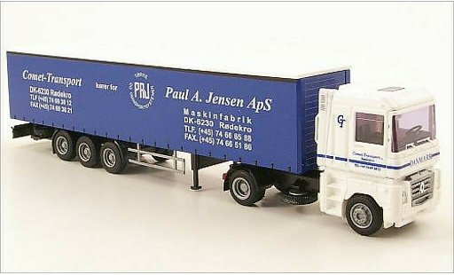 Renault Magnum Base 1/87 AWM Comet Transport G-Koffer-Sattelzug modellautos
