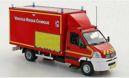 Renault Mascott Base 1/43 Norev Feuerwehr - Vehicule Risque Chimique Feuerwehr (F) 2009 modellautos