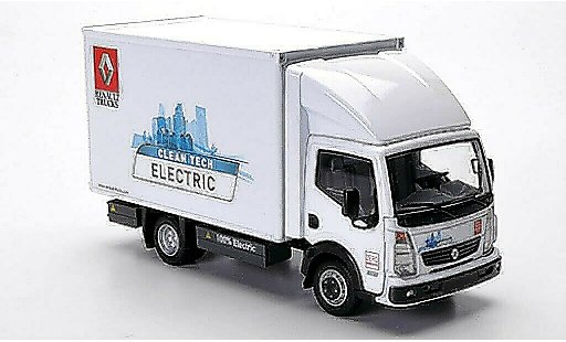 Renault Maxity Electric 1/43 Eligor Kasten Clean Tech weiss modellautos