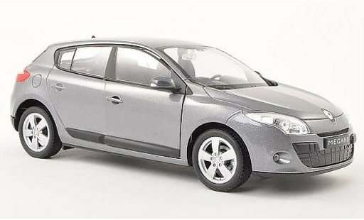 Renault Megane Base 1/24 Welly grau 2009 modellautos